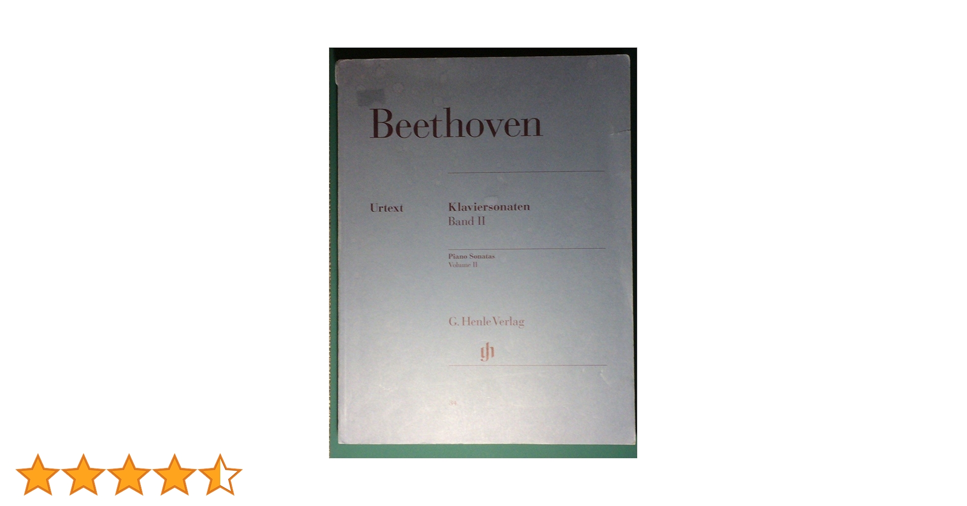 ベートーヴェン: ピアノ・ソナタ集 第2巻/ヘンレ社/原典版 |本 | 通販
